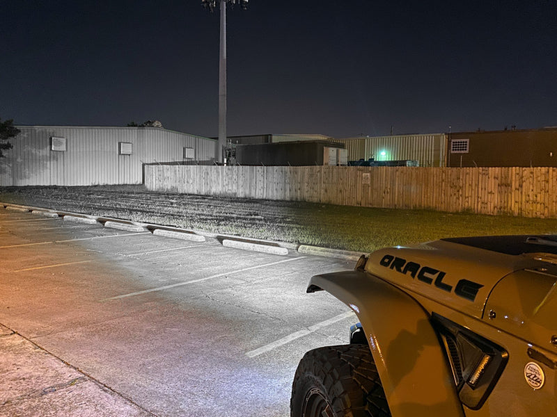 ORACLE Lighting Skid Plates ORACLE Lighting 2019+ Jeep Wrangler JL Skid Plate w/ Integrated LED Emitters - Clear SEE WARRANTY