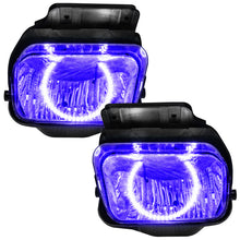 Load image into Gallery viewer, ORACLE Lighting Fog Lights Oracle Lighting 03-06 Chevrolet Silverado Pre-Assembled LED Halo Fog Lights -UV/Purple SEE WARRANTY