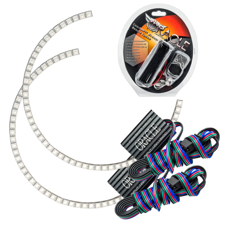 ORACLE Lighting Headlights Oracle Ford Lightning 99-04 Halo Kit - ColorSHIFT SEE WARRANTY