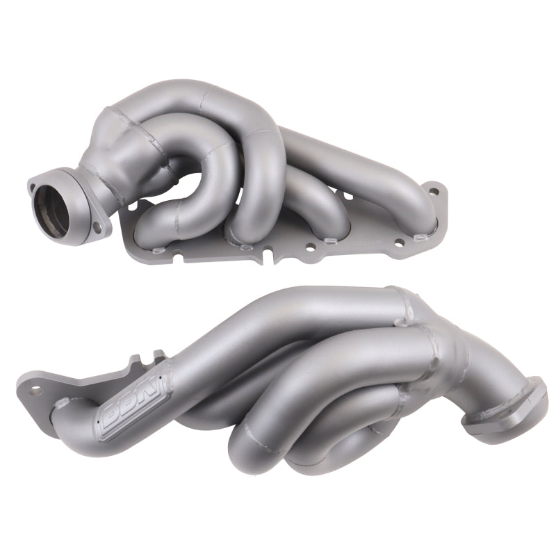 BBK Headers & Manifolds BBK 11-14 Ford F-150 Coyote 5.0 Shorty Tuned Length Exhaust Headers - 1-3/4in Titanium Ceramic