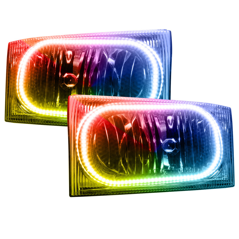 ORACLE Lighting Headlights Oracle 99-04 Ford F250 LED HL - ColorSHIFT w/o Controller SEE WARRANTY