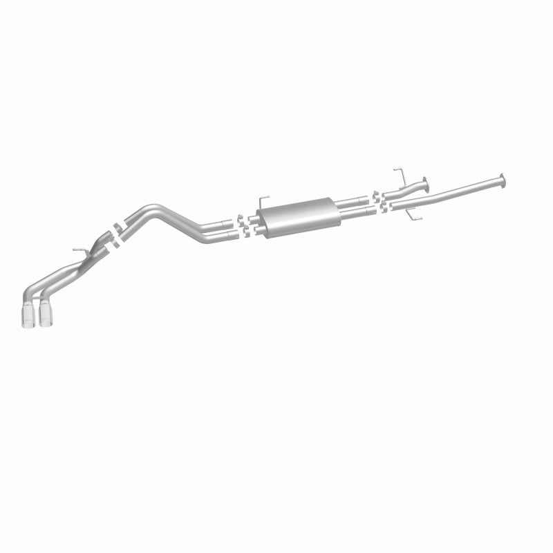 Magnaflow Catback MagnaFlow 14 Toyota Tundra V8 4.6L/5.7L Stainless C/b Exhaust Dual same side pass. rear tire