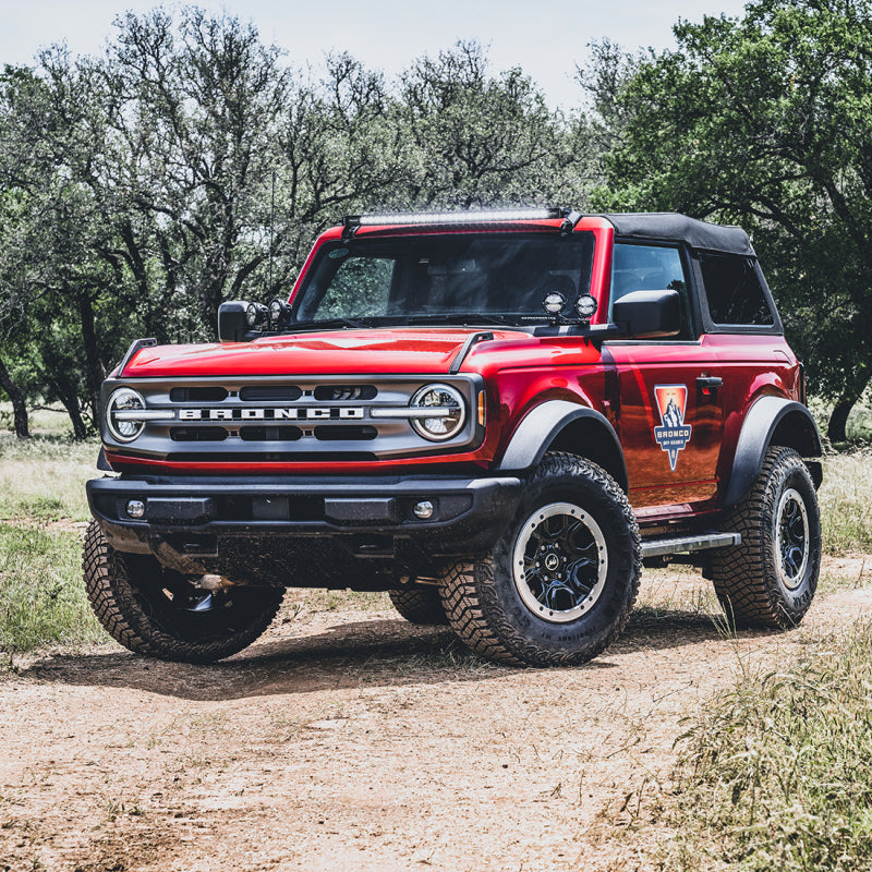 Rigid Industries Light Mounts Rigid Industries 2021 Ford Bronco A-Pillar Light Kit (Incl. 360-spot and 360-Drive)