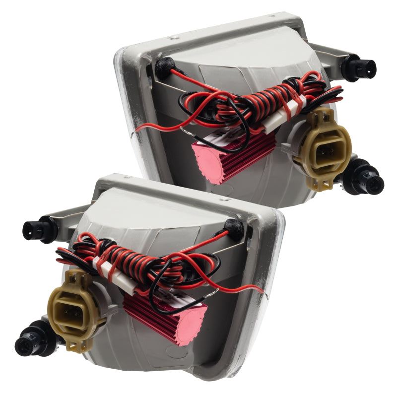 ORACLE Lighting Fog Lights Oracle 07-15 Chevrolet Silverado SMD FL - Square Style - White SEE WARRANTY