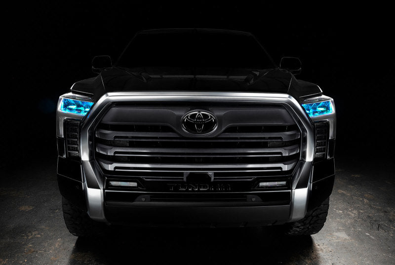ORACLE Lighting Headlights Oracle 2022+ Toyota Tundra ColorSHIFT RGB Demon Eye Headlight Upgrade Kit