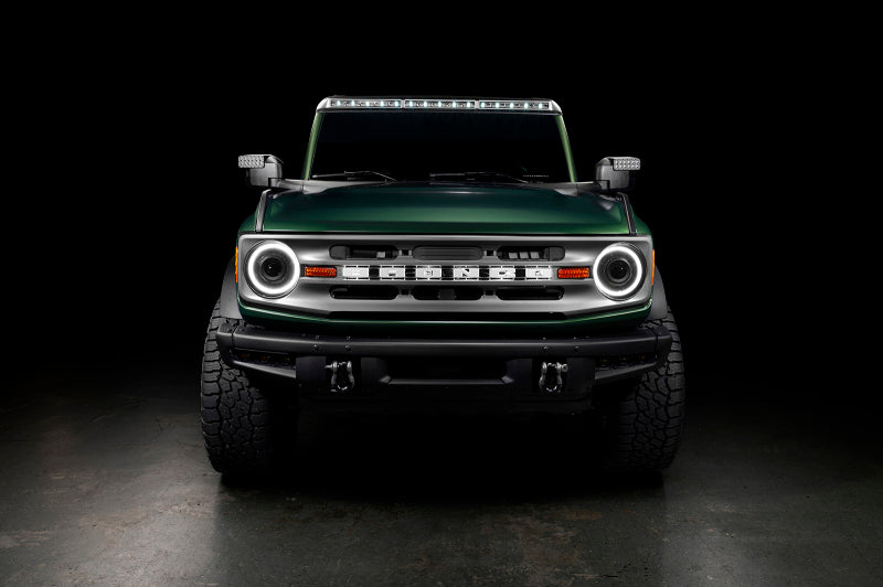 ORACLE Lighting Light Bars & Cubes Oracle 2021+ Ford Bronco Integrated Windshield Roof LED Light Bar System SEE WARRANTY