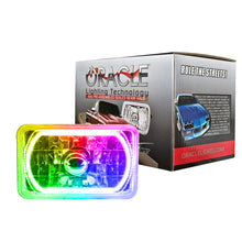 Load image into Gallery viewer, ORACLE Lighting Headlights Oracle Pre-Installed Lights 4x6 IN. Sealed Beam - ColorSHIFT Halo SEE WARRANTY