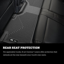 Load image into Gallery viewer, Husky Liners 09-14 Ford F-150 SuperCrew Cab X-Act Contour Second Row Seat Floor Liner - Black