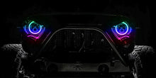 Load image into Gallery viewer, ORACLE Lighting Headlights Oracle Jeep Wrangler JL/Gladiator JT 7in. High Powered LED Headlights (Pair) - Dynamic SEE WARRANTY