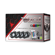 Load image into Gallery viewer, ORACLE Lighting Light Bars &amp; Cubes Oracle Bluetooth + RF Underbody Rock Light Kit - 4 PCS - ColorSHIFT SEE WARRANTY