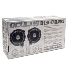 Load image into Gallery viewer, ORACLE Lighting Headlights Oracle Oculus Bi-LED Projector Headlights for Jeep JL/Gladiator JT - Matte Blk - 5500K SEE WARRANTY
