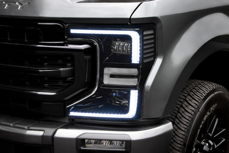 ORACLE Lighting Headlights Oracle 2022 Ford F250/350 Super Duty Dynamic ColorSHIFT Headlight DRL Kit w/Switchback SEE WARRANTY