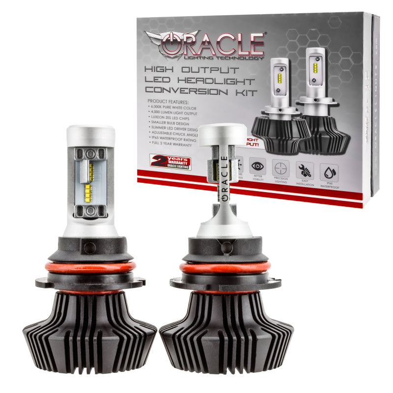 ORACLE Lighting Bulbs Oracle 9004 4000 Lumen LED Headlight Bulbs (Pair) - 6000K SEE WARRANTY