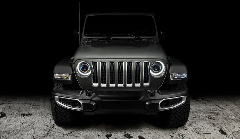 ORACLE Lighting Headlights Oracle Jeep Wrangler JL Oculus Bi-LED Projector Headlights- Graphite Metallic - 5500K SEE WARRANTY
