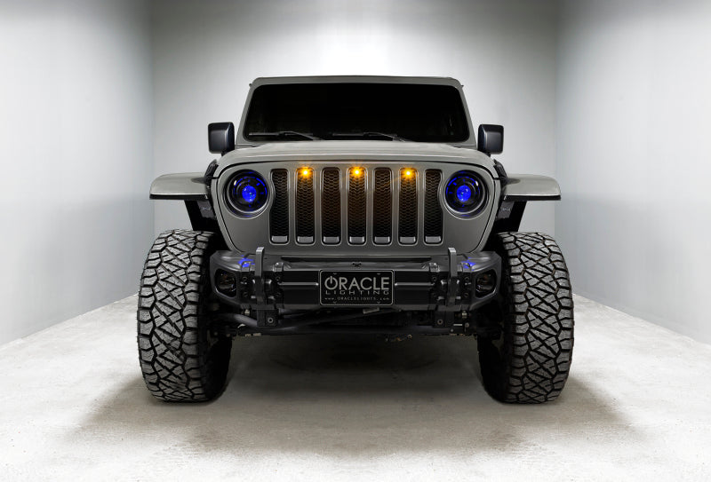 ORACLE Lighting Headlights Oracle Oculus Bi-LED Projector Headlights for Jeep JL/Gladiator JT - w/ BC1 Controller SEE WARRANTY