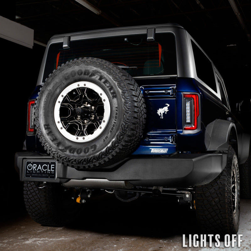 ORACLE Lighting Tail Lights Oracle Lighting 21-22 Ford Bronco Flush Style LED Taillights SEE WARRANTY