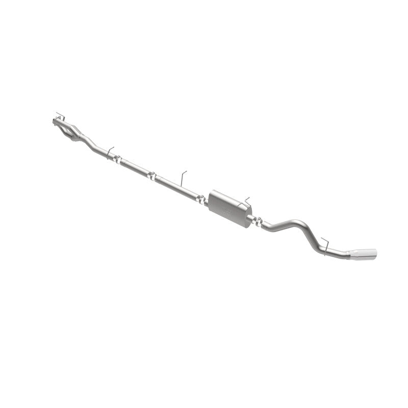 Magnaflow Catback MagnaFlow Sys C/B 11-15 Ford Super Duty F250 6.2L EC CC, SS 3.5in Single Rear Pass Side Ext 5in Tip