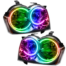 Load image into Gallery viewer, ORACLE Lighting Headlights Oracle 05-07 Jeep Grand Cherokee SMD HL (Non-HID) - ColorSHIFT w/o Controller SEE WARRANTY