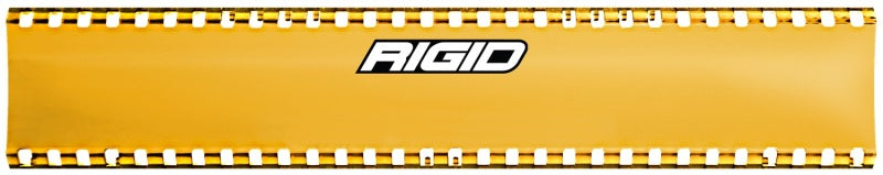 Rigid Industries Light Covers and Guards Rigid Industries 10in SR-Series Light Cover - Yellow - Trim 10in.