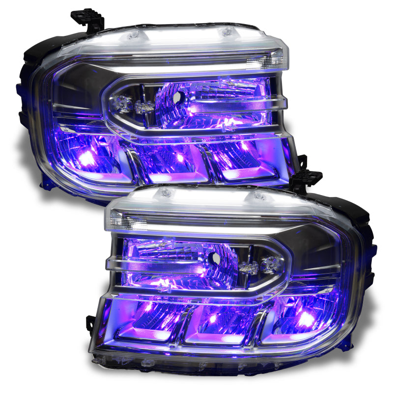 ORACLE Lighting Headlights Oracle 2022 Ford Maverick RGB Headlight Demon Eye Kit - ColorSHIFT w/Simple Controller SEE WARRANTY