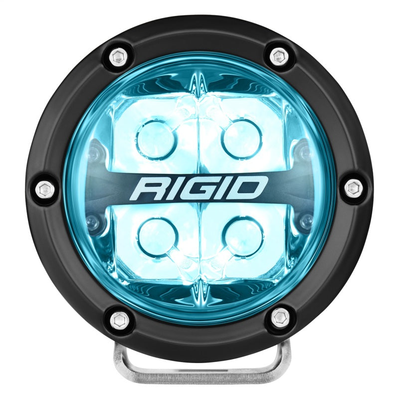 Rigid Industries Light Bars & Cubes Rigid Industries 360-Series 4in LED Off-Road Spot Beam - RGBW (Pair)
