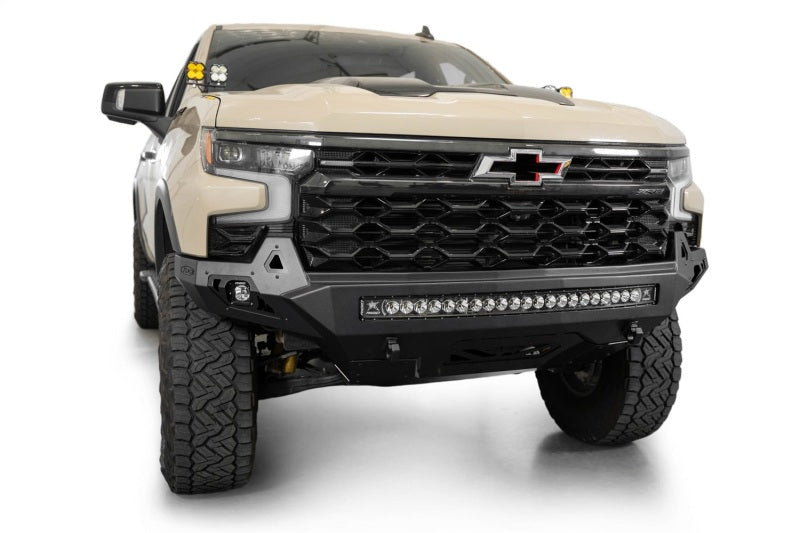 Addictive Desert Designs Bumpers - Steel Addictive Desert Designs 2022+ Chevy Silverado 1500 ZR2 Stealth Fighter Front Bumper