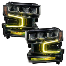 Load image into Gallery viewer, ORACLE Lighting Headlights Oracle 19-21 Chevy Silverado 1500 RGB+W Headlight DRL Kit - w/ Simple Controller SEE WARRANTY