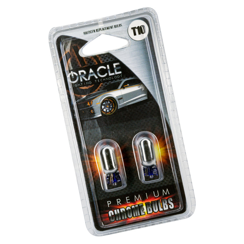 ORACLE Lighting Bulbs Oracle T10 Chrome Bulbs (Pair) - Amber SEE WARRANTY