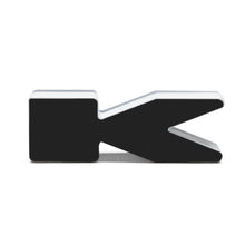 Load image into Gallery viewer, ORACLE Lighting Light Accessories and Wiring ORACLE Lighting Universal Illuminated LED Letter Badges - Matte Blk Surface Finish - K SEE WARRANTY