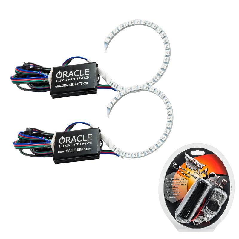 ORACLE Lighting Headlights Oracle Chrysler 0 15-17 Halo Kit - ColorSHIFT SEE WARRANTY