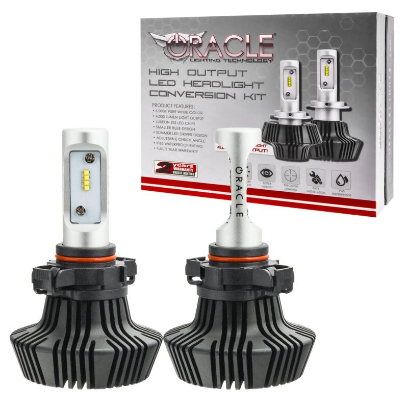 ORACLE Lighting Bulbs Oracle 52 4000 Lumen LED Headlight Bulbs (Pair) - 6000K SEE WARRANTY