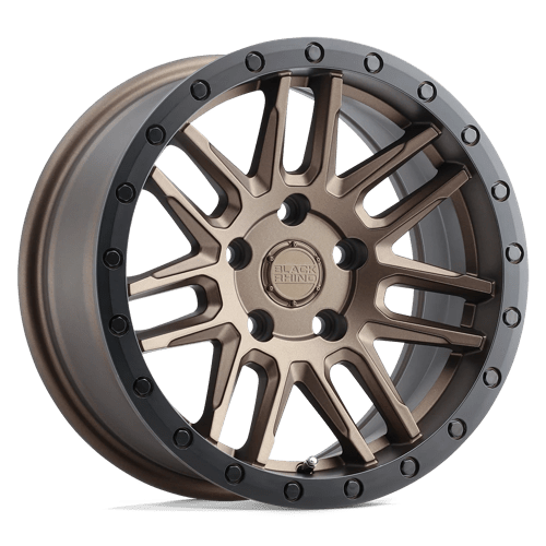 Black Rhino Wheels Wheel BRACH 17X8 5X4.25 M-BRNZ-BLK-LP 30MM - 1780ACH305108Z76
