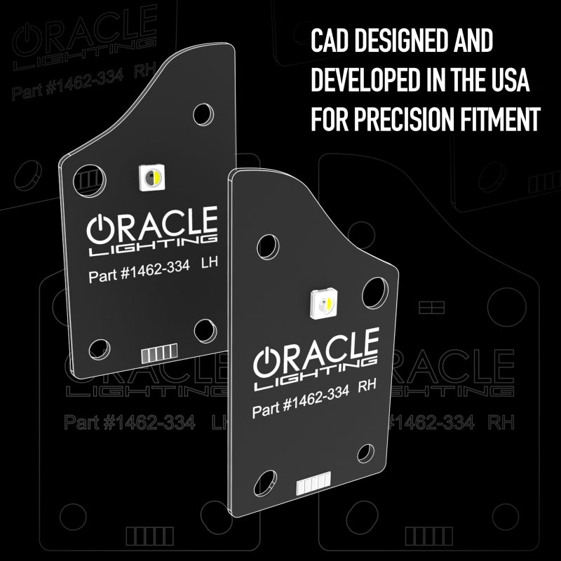 ORACLE Lighting Headlights Oracle 21-22 Ford F-150 ColorSHIFT RGB+W Fog Light DRL Upgrade Kit w/ No Controller SEE WARRANTY