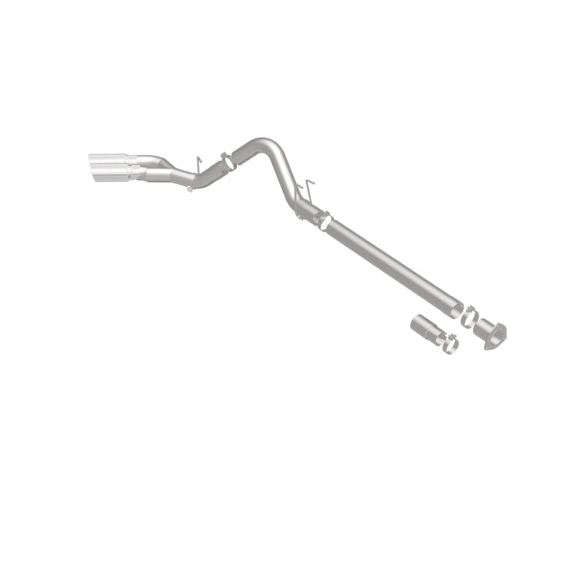 Magnaflow DPF Back MagnaFlow 08-17 Ford F-250/F-350/F-450 4.6L/6.7 DPF-Back SS 4in Dual Single Passenger Side Rear Exit