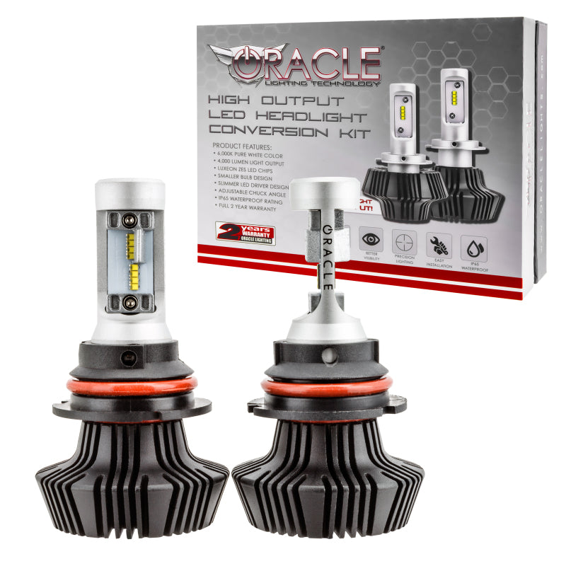 ORACLE Lighting Bulbs Oracle 9007 4000 Lumen LED Headlight Bulbs (Pair) - 6000K SEE WARRANTY