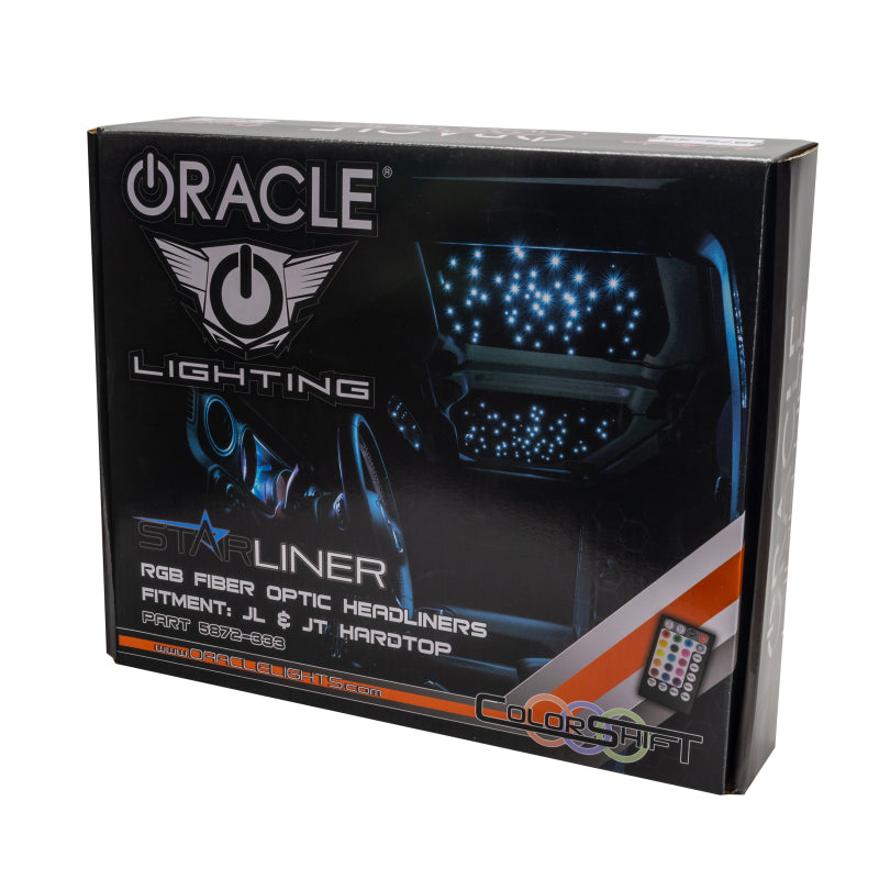 ORACLE Lighting Interior Lighting Oracle StarLINER Fiber Optic Hardtop Headliner for Wrangler JL/Gladiator JT ColorSHIFT SEE WARRANTY