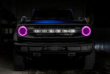 Load image into Gallery viewer, ORACLE Lighting Headlights Oracle 2021 Ford Bronco Base Headlight LED Halo Kit - ColorSHIFT - w/ 2.0 Controller SEE WARRANTY