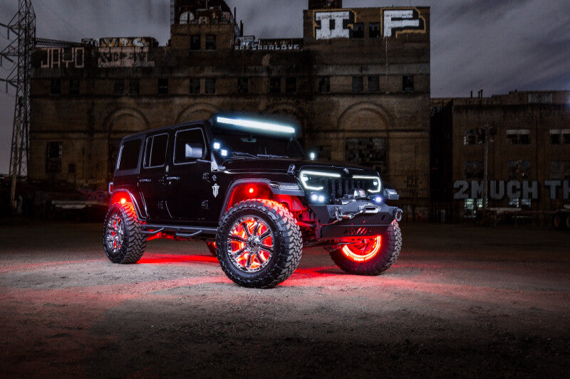 ORACLE Lighting Light Bars & Cubes Oracle Bluetooth + RF Underbody Rock Light Kit - 4 PCS - ColorSHIFT SEE WARRANTY