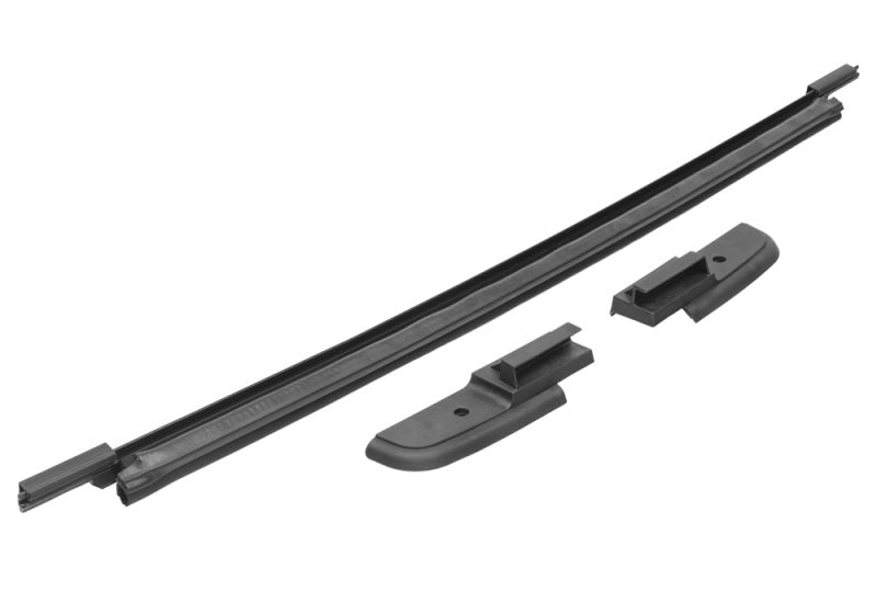 Rampage Soft Tops Rampage 2018-2022 Jeep Wrangler(JL) 4-Door Tonneau Cover w/ Tailgate Bar Kit - Black Diamond