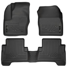 Load image into Gallery viewer, Husky Liners 2013 Ford Escape WeatherBeater Combo Black Floor Liners