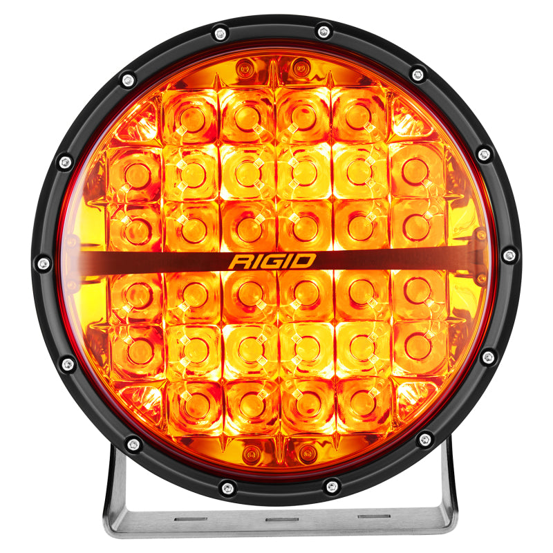 Rigid Industries Light Bars & Cubes Rigid Industries 360-Series 9in LED Off-Road Spot Beam - Amber