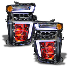 Load image into Gallery viewer, ORACLE Lighting Headlights Oracle 20-21 Chevy Silverado HD 2500RGB Headlight Demon Eye Kit - w/o Controller SEE WARRANTY