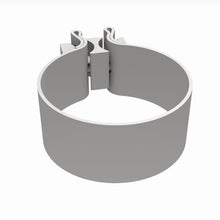 Load image into Gallery viewer, Magnaflow Clamps MagnaFlow Clamp 2.50inch TORCA SS 1.25inch 10pk
