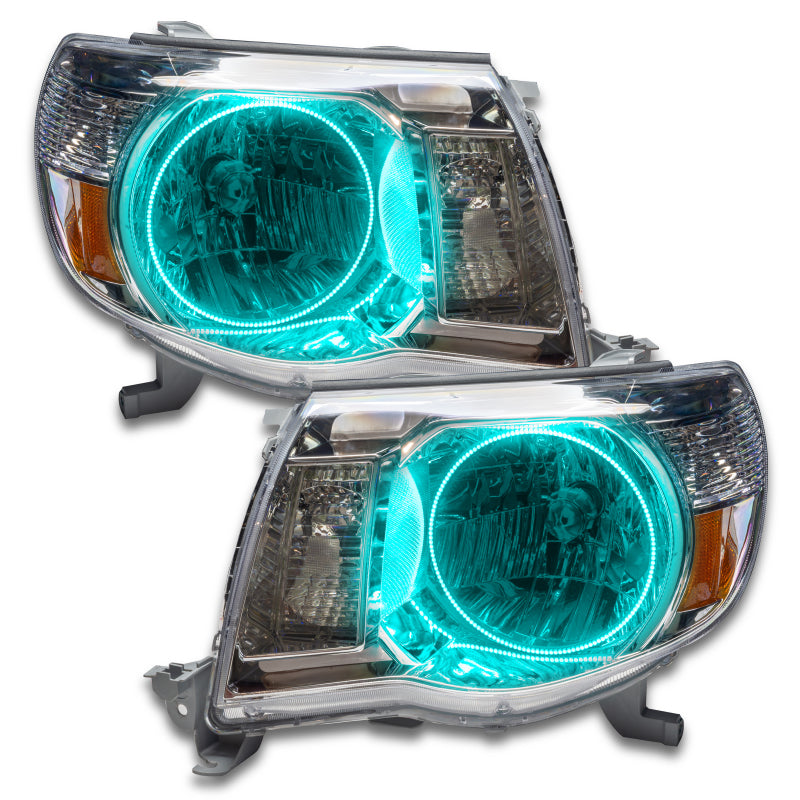 ORACLE Lighting Headlights Oracle 05-11 Toyota Tacoma SMD HL - ColorSHIFT w/ BC1 Controller