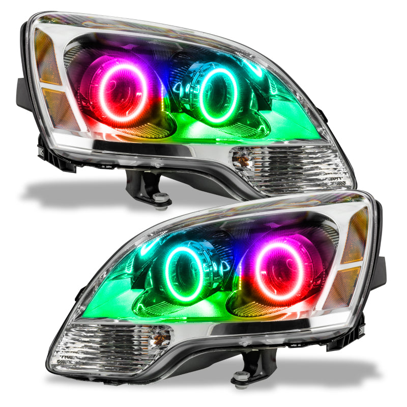 ORACLE Lighting Headlights Oracle 08-12 GMC Acadia SMD HL - 2nd Design - Halogen - ColorSHIFT w/o Controller SEE WARRANTY