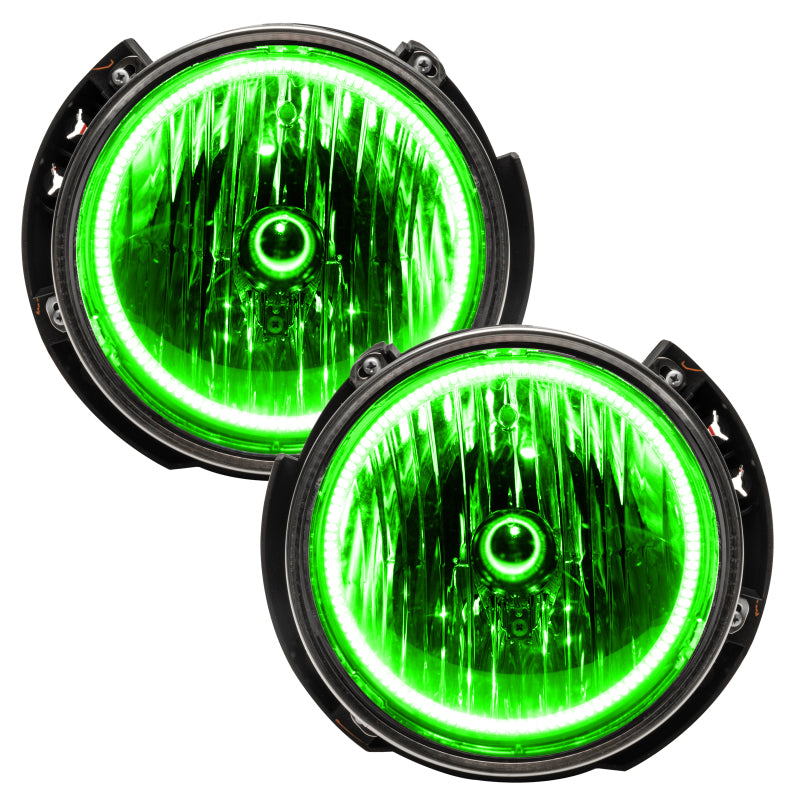 ORACLE Lighting Headlights Oracle 07-16 Jeep Wrangler JK SMD HL - ColorSHIFT w/ BC1 Controller SEE WARRANTY