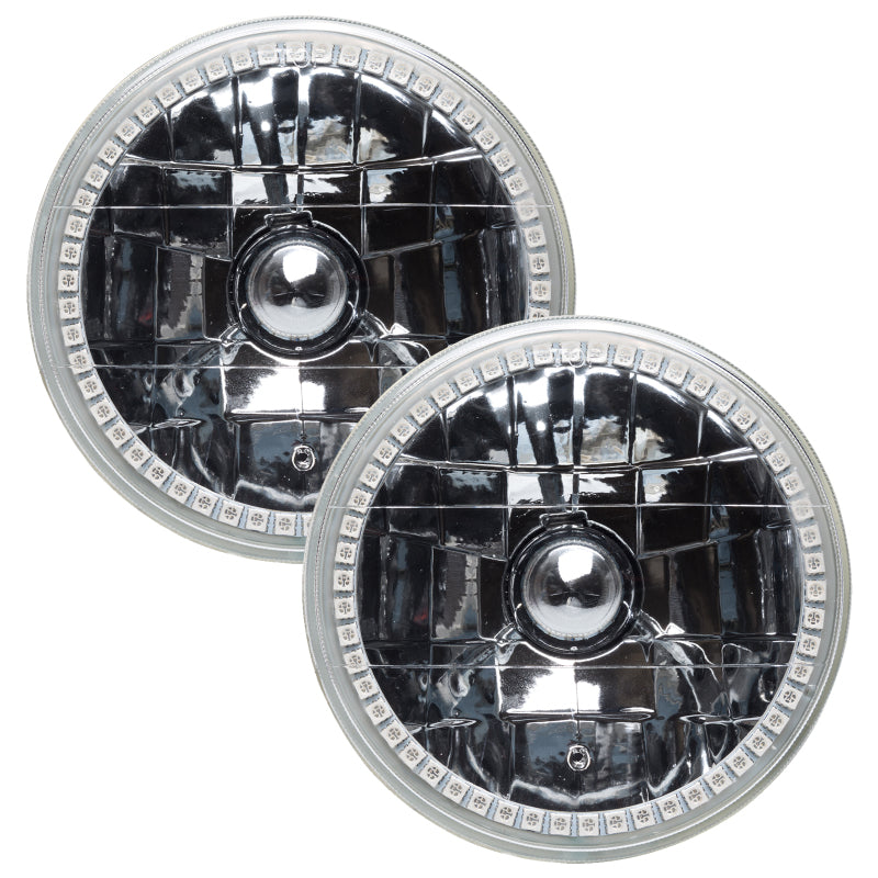 ORACLE Lighting Headlights Oracle 97-06 Jeep Wrangler TJ SMD HL - ColorSHIFT w/ BC1 Controller