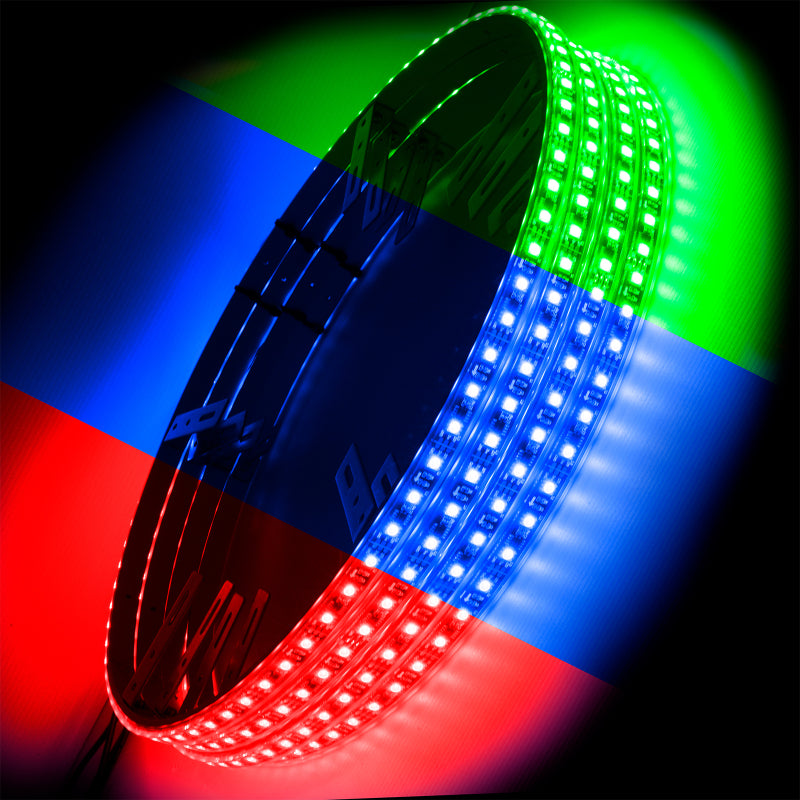 ORACLE Lighting Light Strip LED Oracle LED Illuminated Wheel Rings - ColorSHIFT No Remote - ColorSHIFT No Remote SEE WARRANTY