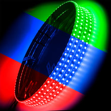 Load image into Gallery viewer, ORACLE Lighting Light Strip LED Oracle LED Illuminated Wheel Rings - ColorSHIFT No Remote - ColorSHIFT No Remote SEE WARRANTY