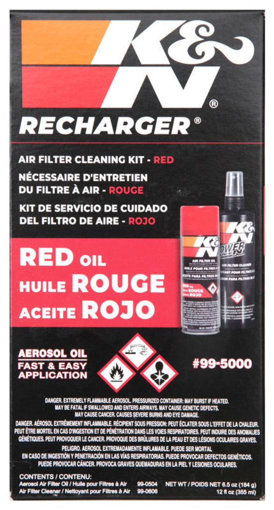 K&N Engineering Recharge Kits K&N Aerosol Oil Recharger Service Kit